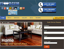 Tablet Screenshot of floorgem.com